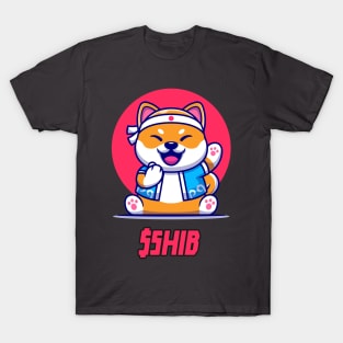 Shiba Inu - $SHIB Fans - Crypto T-Shirt